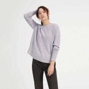 Everlane Women's Cashmere Sweater in Lavender